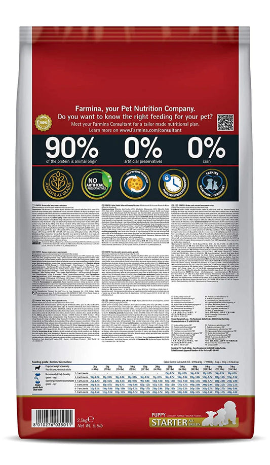 Farmina N&D Chicken & Pomegranate Ancestral Grain Starter Dry Dog Food