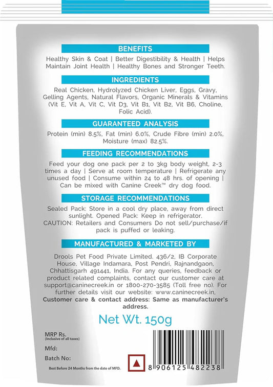 Canine Creek Wet Food for Adult Grain Free, 150 g