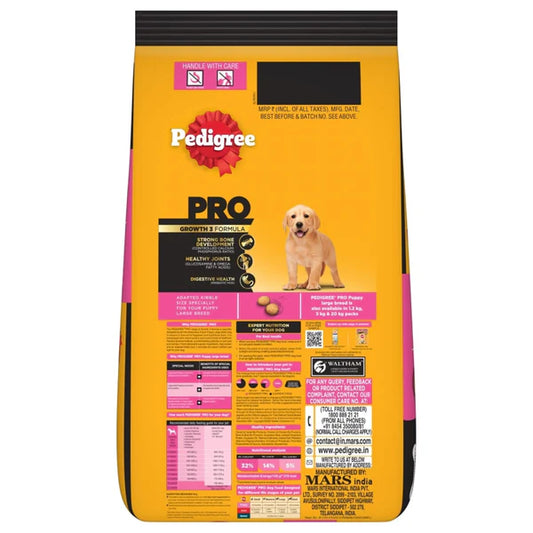 Pedigree PRO Expert Nutrition Large Breed Puppy Food — 3 to 18 Months