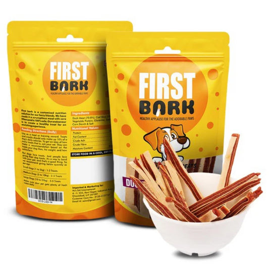 First Bark Duck and Cod Sandwich Dog Treats, 70g