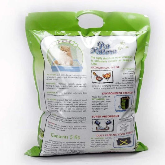 Pet Pattern Smart Bentonite White Cat Litter