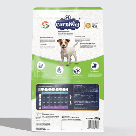 Carniwel with Veg Superfoods, Dry Dog Food for Small Dog, Puppy