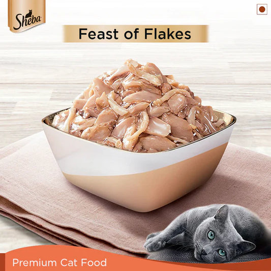 Sheba Fish with Sasami Premium Cat Wet Food