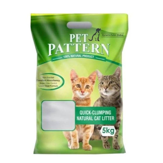 Pet Pattern Smart Bentonite White Cat Litter, 20kg