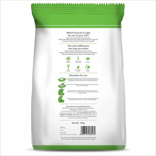 Purepet Lavender Clumping Cat Litter