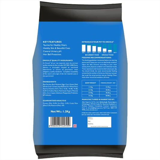 Drools Ocean Fish Adult Cat Dry Food