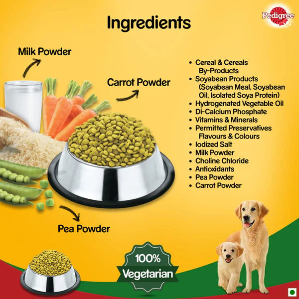 PEDIGREE® Vegetarian Dog Food for Adults & Puppies