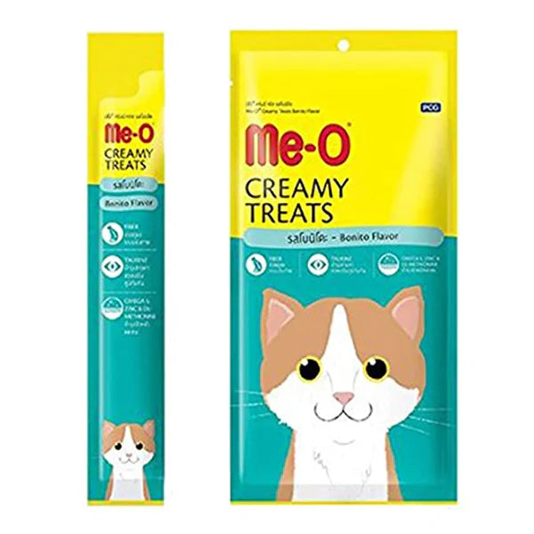 Me-O Creamy Treats for Cats, 300g – Tuna & Bonito Flavour