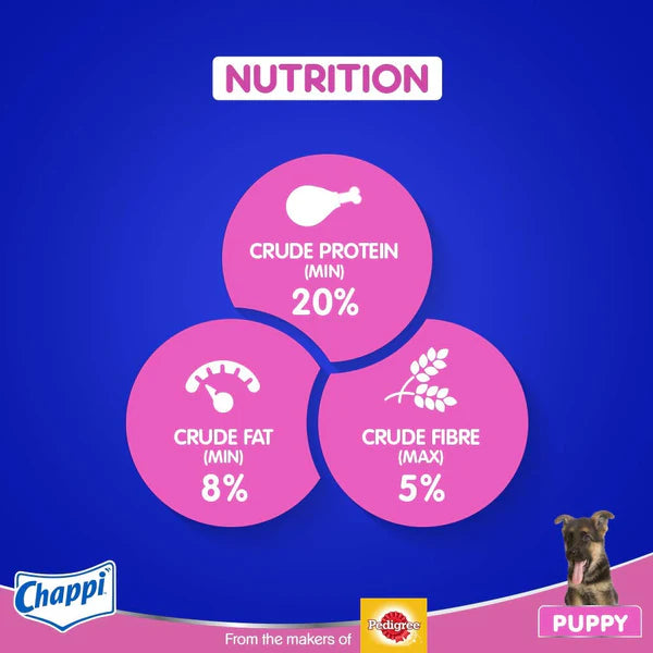 Chappi Chicken & Milk Dry Puppy Food