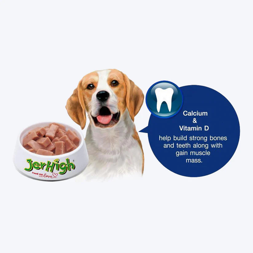 JerHigh Chicken Grilled in Gravy Dog Wet Food, 120g