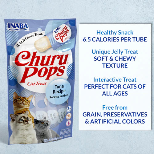INABA Churu Juicy Bites Tuna and Chicken Flavor Cat Treats USA713A, 33.9 g (Pack of 1)