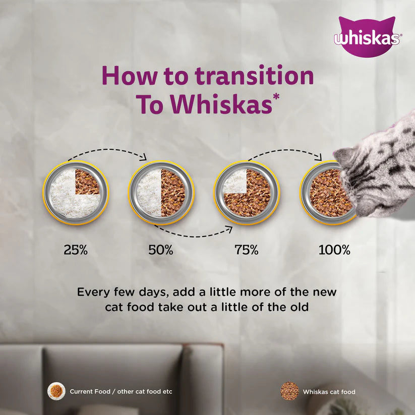 Whiskas Tuna & White Fish Cat Wet Food