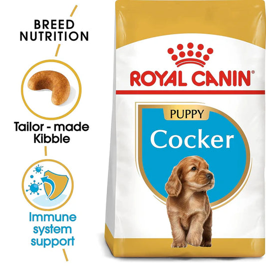 Royal Canin Cocker Spaniel Puppy Food – 3kg