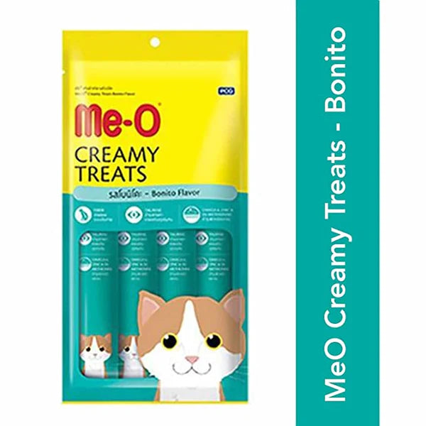 Me-O Creamy Treats for Cats, 300g – Tuna & Bonito Flavour