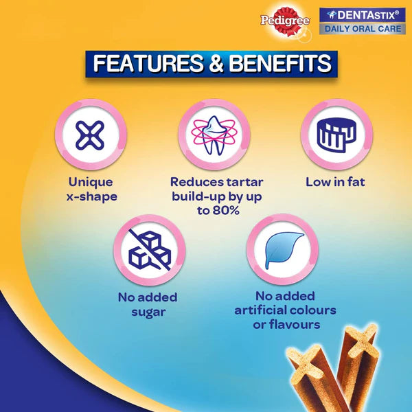 Pedigree Dentastix Oral Care for Small Breed Dogs – 110 g