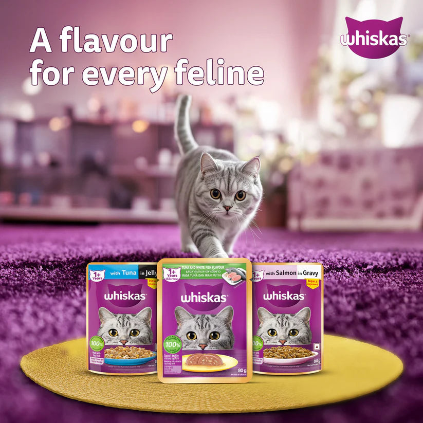 Whiskas Tuna & White Fish Cat Wet Food