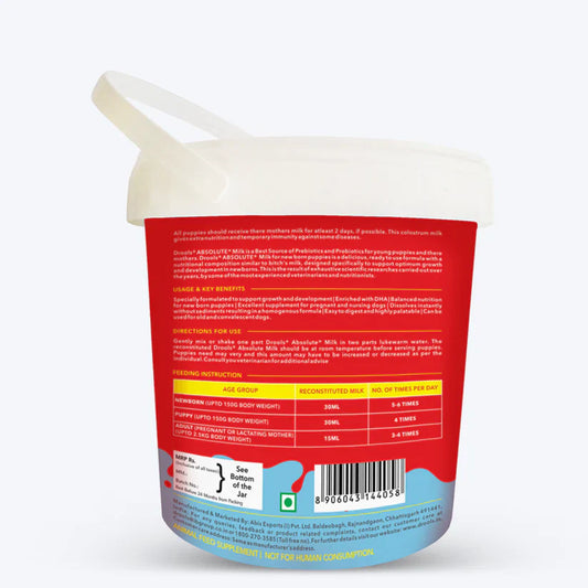 Drools Absolute Milk for Newborn Puppies - 500g
