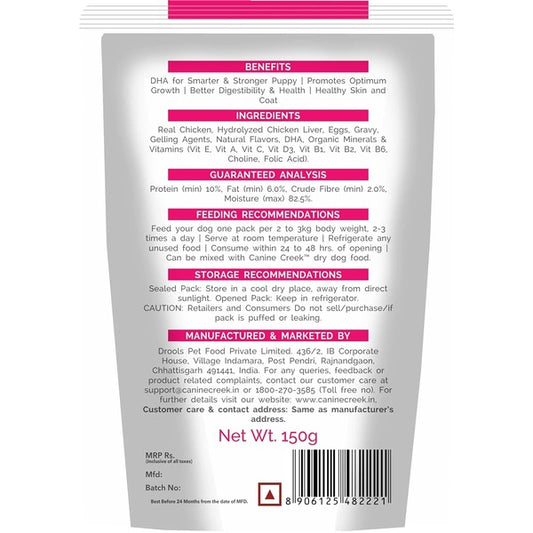 Canine Creek Ultra Premium Wet Puppy Food – 150 g