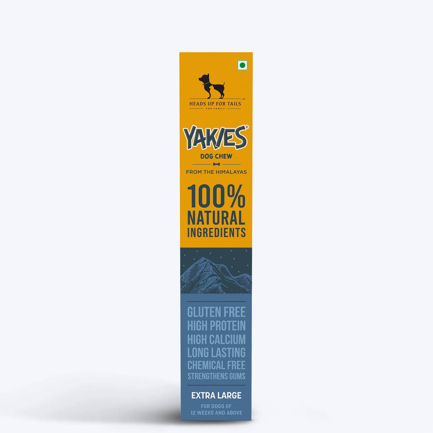 YAKIES DOG CHEW 100 % NATURAL LARGE 90GM