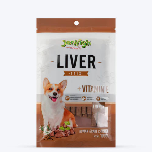 Jerhigh Liver Dog Treats - 100g