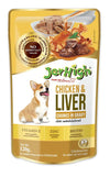 JerHigh Chicken And Liver in Gravy Dog Wet Food - 120g