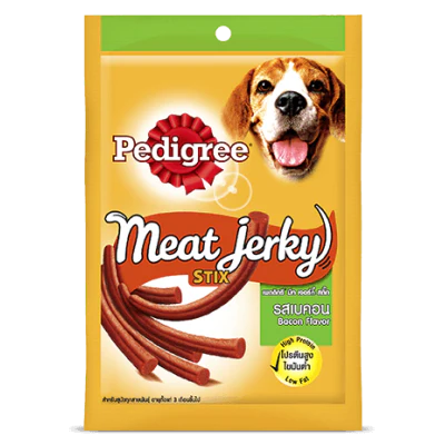 Pedigree Dog Treats Tasty Jerky Stix Bacon – 60g