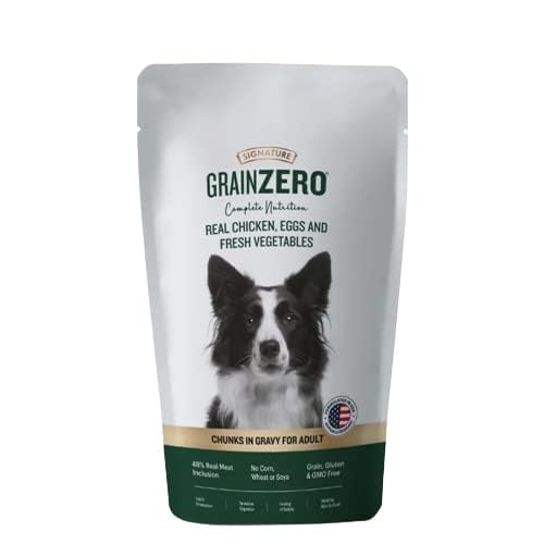 Signature Grain Zero Chicken Chunks Gravy Adult Dog Wet Food — 150 g