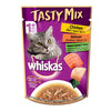 Whiskas Adult Wet Cat Food Tasty Mix Chicken, Salmon & Wakame Seaweed in Gravy