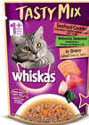 Whiskas Adult Wet Cat Food, Seafood Cocktail in Gravy