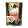 Sheba Wet Food Fine Adult Cat Food, Chicken with Tuna in Gravy Flavour, 70 g
