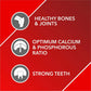 Drools Absolute Dog Supplement Calcium Sausage Jar, 18 Pcs