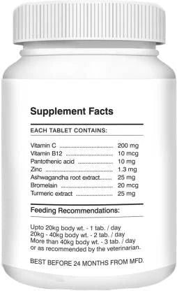 Drools Absolute Immunity Dog Supplement Tablets