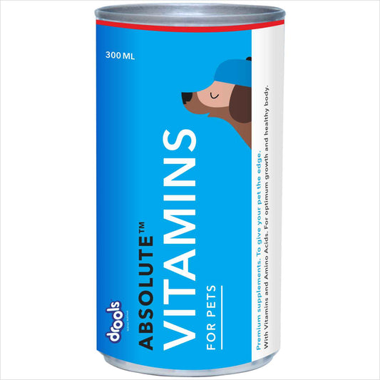 Drools Absolute Vitamin Syrup Supplement for Dogs - 300ml