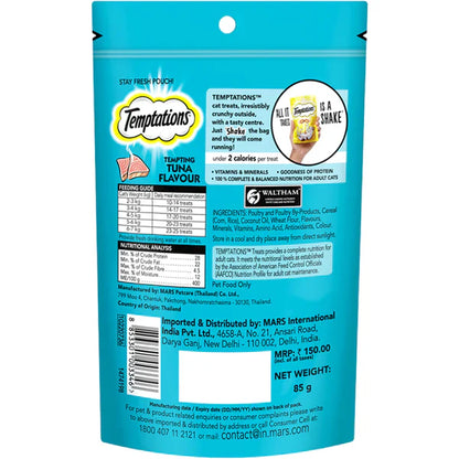 Temptations Cat Treats Tuna Flavor – Tasty & Irresistible