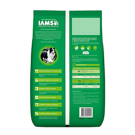 IAMS Proactive Health Small & Medium Breed Adult Dog Food - Chicken Dry Food