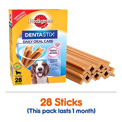 Pedigree Dentastix Oral Care for Medium Breed Dogs — 270g
