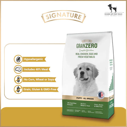 Signature Grain Zero Puppy Dry Dog Food