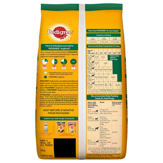 PEDIGREE® Vegetarian Dog Food for Adults & Puppies