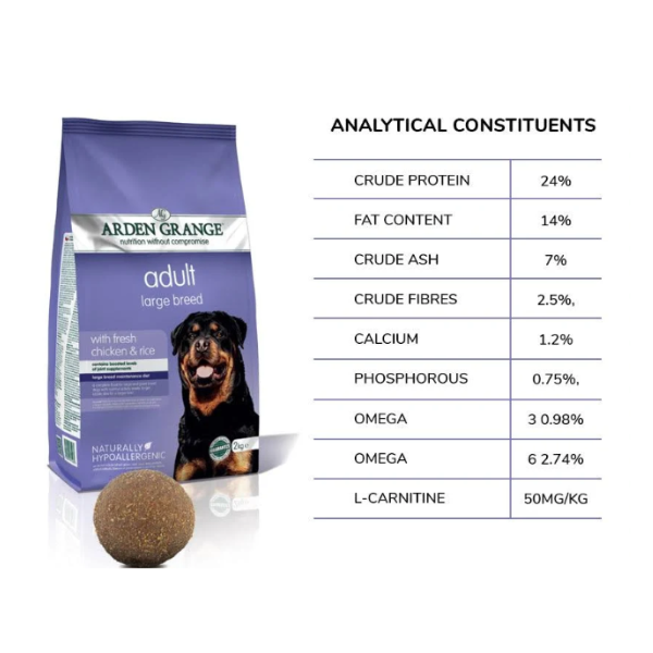 Arden Grange Adult Large Breed Dog Food