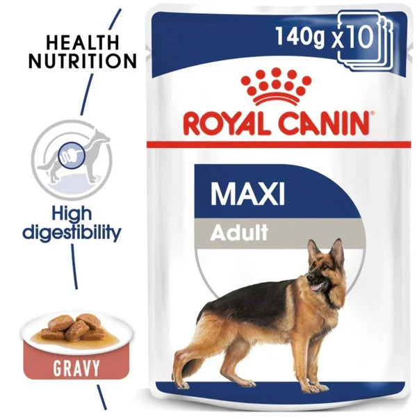 Royal Canin Wet Dog Food - Maxi Adult 140 g for Large Breeds