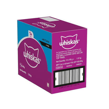 Whiskas Junior Kitten Wet Food, Tuna in Jelly