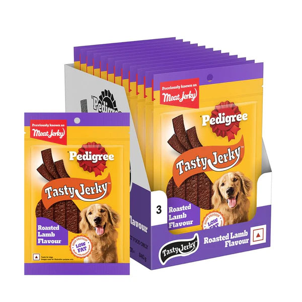 Pedigree Roasted Lamb Jerky Dog Treat – 70 g