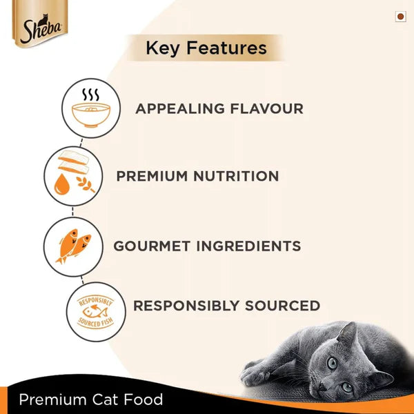 Sheba Deluxe Chicken Breast in Gravy Wet Cat Food