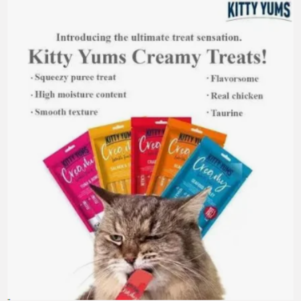 KITTY YUMS CREAMY TREATS