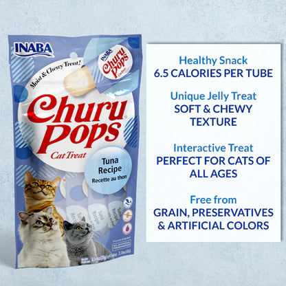 INABA Churu Juicy Bites Tuna and Chicken Flavor Cat Treats USA713A, 33.9 g (Pack of 1)
