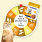 Purepet Real Tuna & Chicken Liver in Gravy Cat Wet Food – 55g