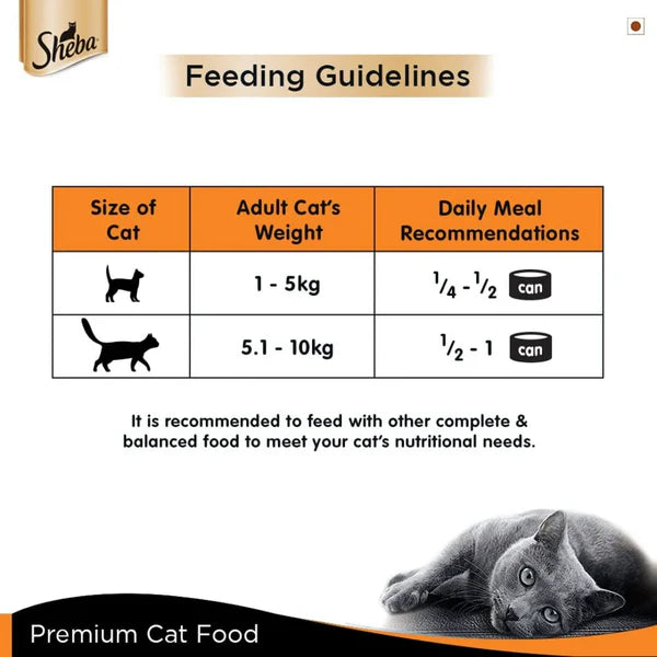 Sheba Deluxe Chicken Breast in Gravy Wet Cat Food