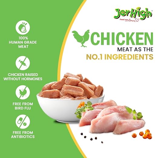 JerHigh Vegetable and Chicken in Gravy Dog Wet Food - 120g
