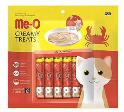Me-O Creamy Treats for Cats, 300g – Bundle Offer (All Flavours)
