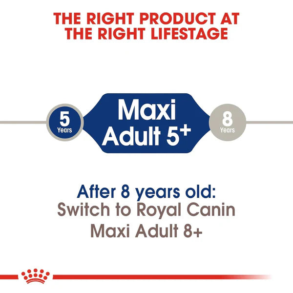 Royal Canin Maxi Adult 5+ Dog Food - 4 kg